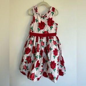 Janie and Jack Floral Dress (Size 6Y)